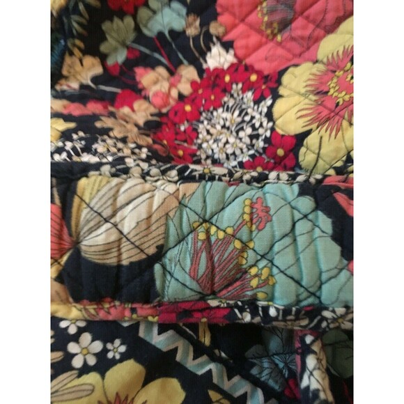 Vera Bradley Floral Print Large Duffle Iconic Bag Multi-Color - Picture 9 of 11